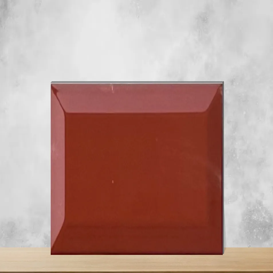 Ceramic Glossy Rectangular Tiles TL-6118-K (8x4 inch | 7 mm)