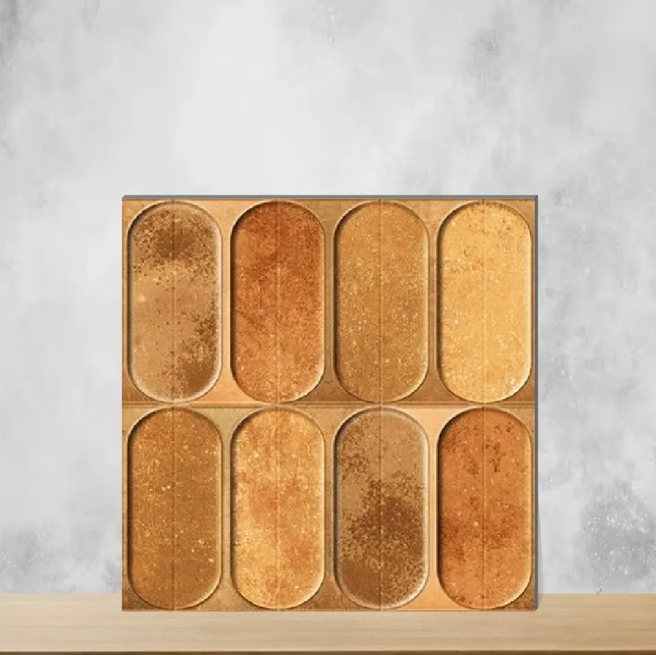 Ceramic Opal Cosmo Macaroon Highlighter Tiles Glossy Square Tiles TL-6460-F (12x12 inch | 10 mm)