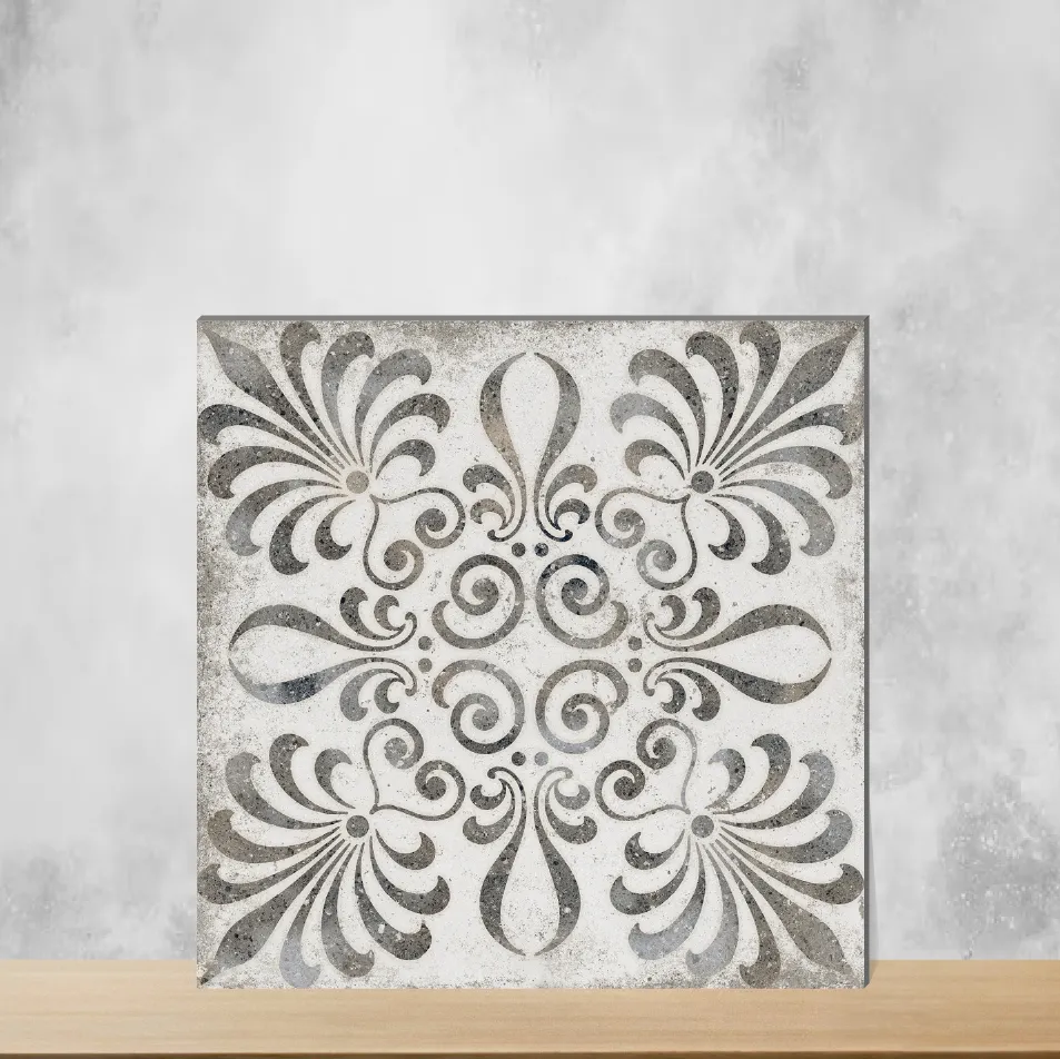 Vitrified Matt Square Tiles TL-6153 (2x2 feet | 9 mm)