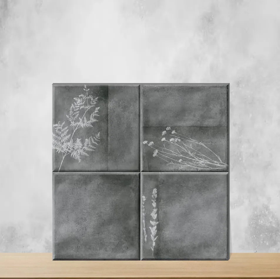 Ceramic Kenzo Nexo Slate Marbles & Stones Matt Square Tiles TL-6356-N (12x12 inch | 10 mm)