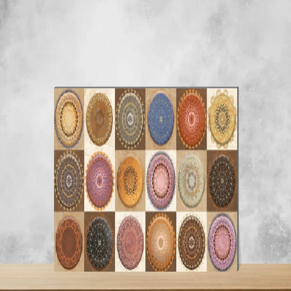 Ceramic Lustra Oxidized Horizon Moroccans Glossy Rectangular Tiles TL-6482-D (24x12 inch | 9 mm)