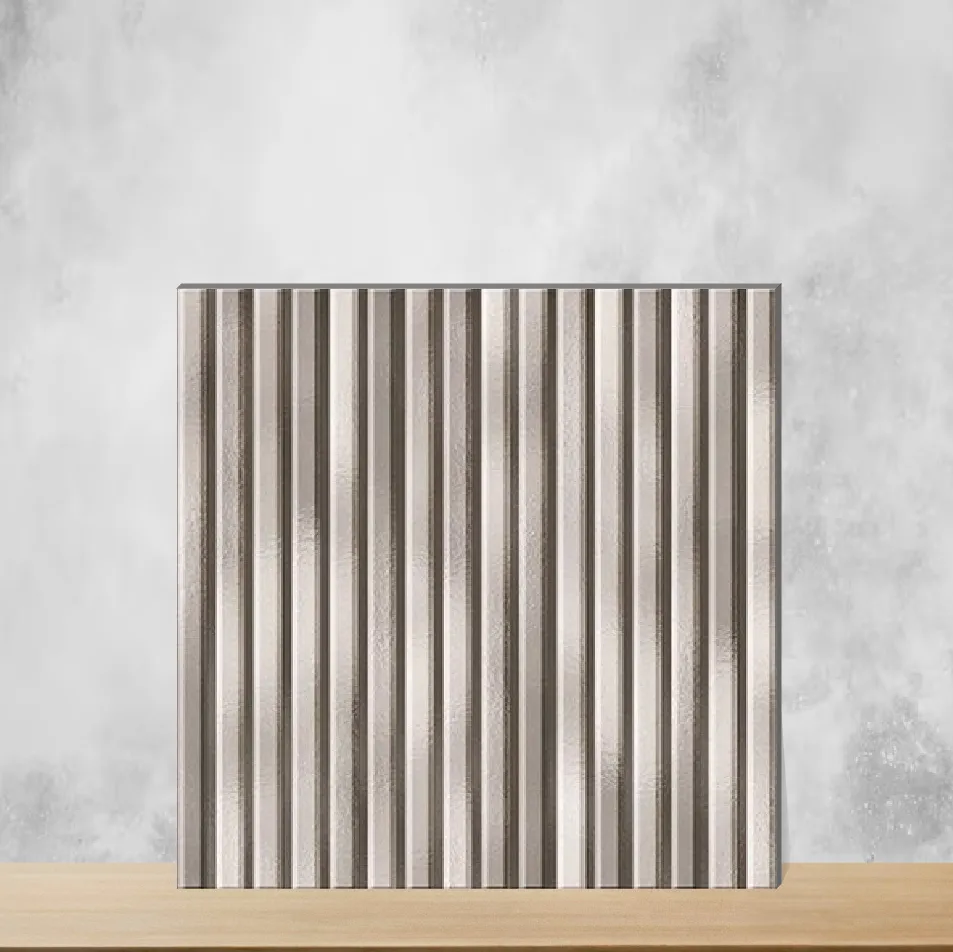 Ceramic Liner Cosmo Rust Glossy Square Tiles TL-6479-J (12x12 inch | 10 mm)