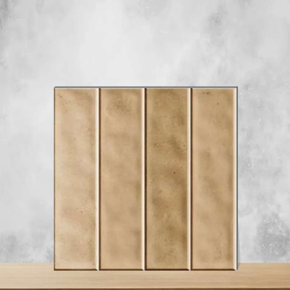 Ceramic Tikal Cosmo Sepia Highlighter Tiles Glossy Square Tiles TL-6469-H (12x12 inch | 10 mm)