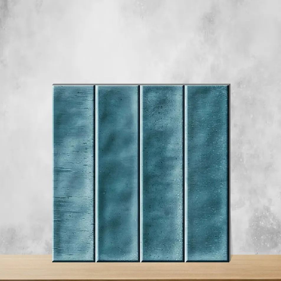 Ceramic Tikal Cosmo Pine Highlighter Tiles Glossy Square Tiles TL-6469-G (12x12 inch | 10 mm)