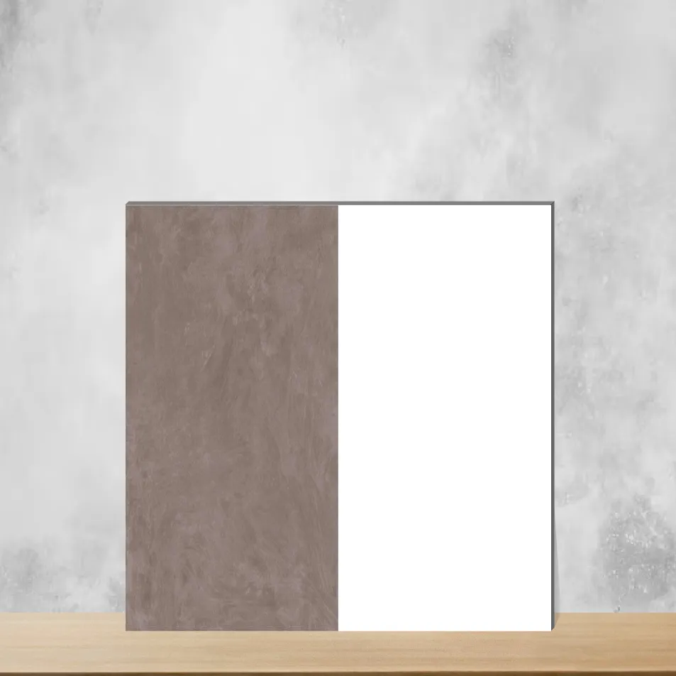 Ceramic Lustra Mailo Taupe Marbles & Stones Matt Square Tiles TL-6521-D (12x12 inch | 9 mm)