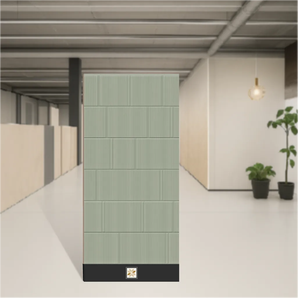 Vitrified Grigio Series Pattern 2 Geometric & Abstracts Matt Rectangular Tiles TL-6732-C (4x2 feet | 9 mm)