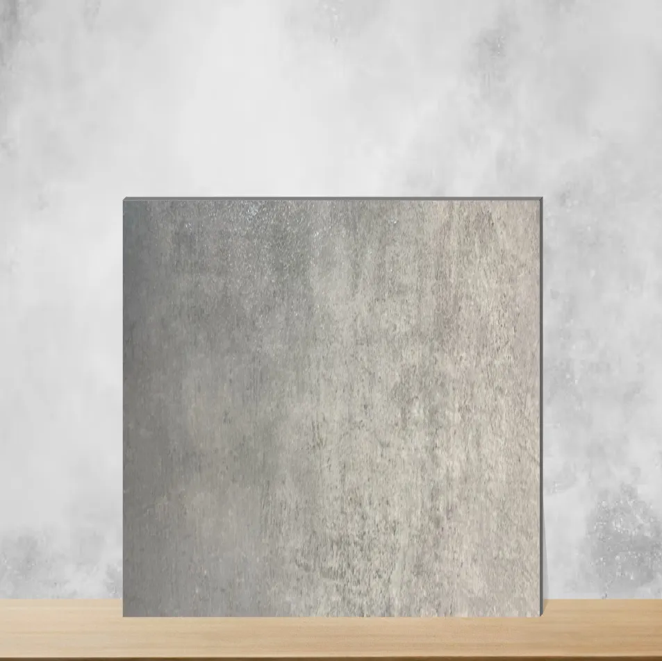 Vitrified Lycra Stableton Gris Marbles & Stones Square Tiles TL-6738 (2x2 feet | 9 mm)