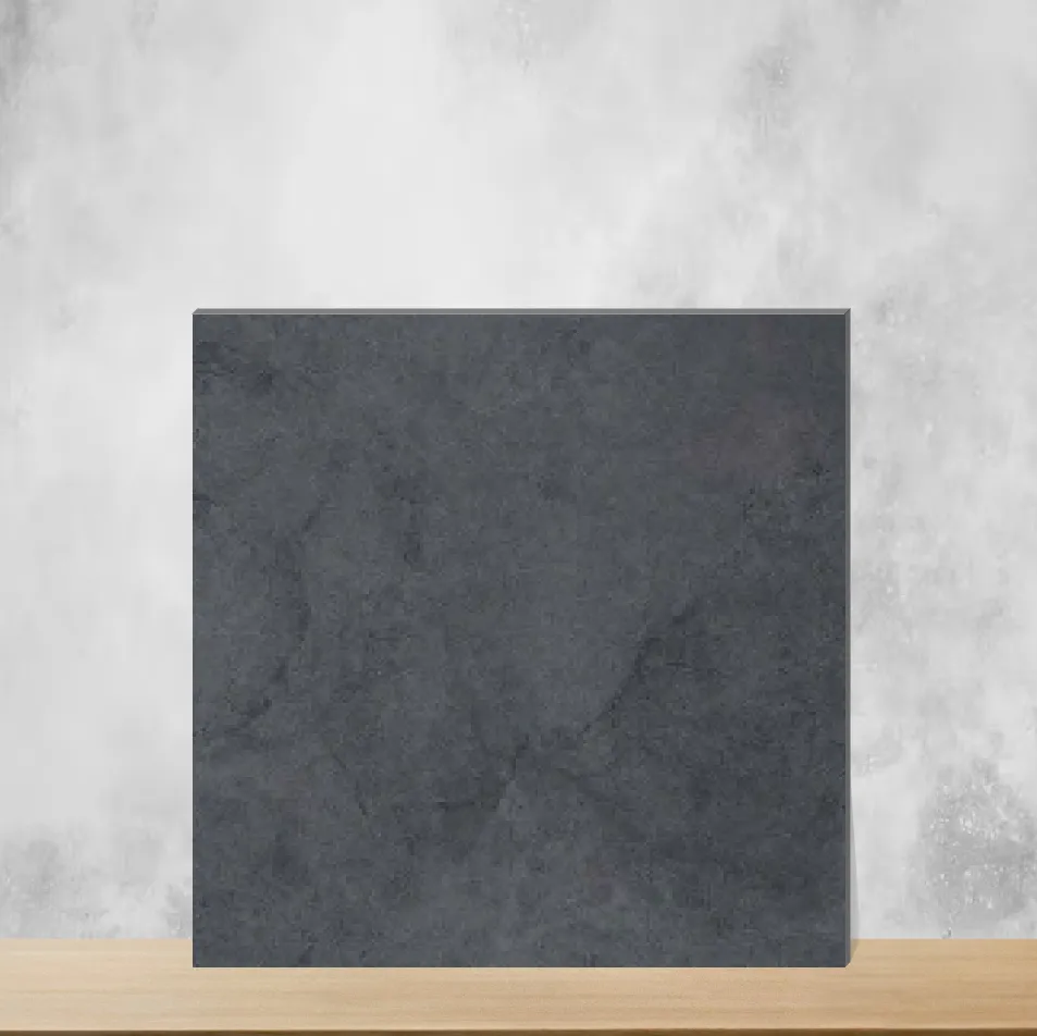 Vitrified Orio Gris Marbles & Stones Matt Square Tiles TL-6828 (2x2 feet | 9 mm)