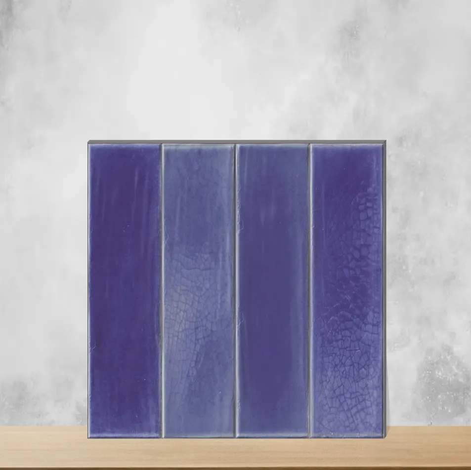 Ceramic Tones Lustre Varde Plain Solids Glossy Square Tiles TL-6838-B (12x12 inch | 9 mm)