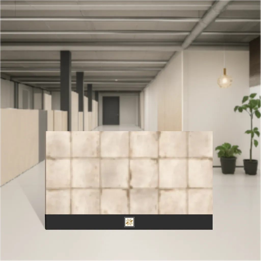 Vitrified Compass Sand Highlighter Tiles Matt Rectangular Tiles TL-6904-B (4x2 feet | 9 mm)