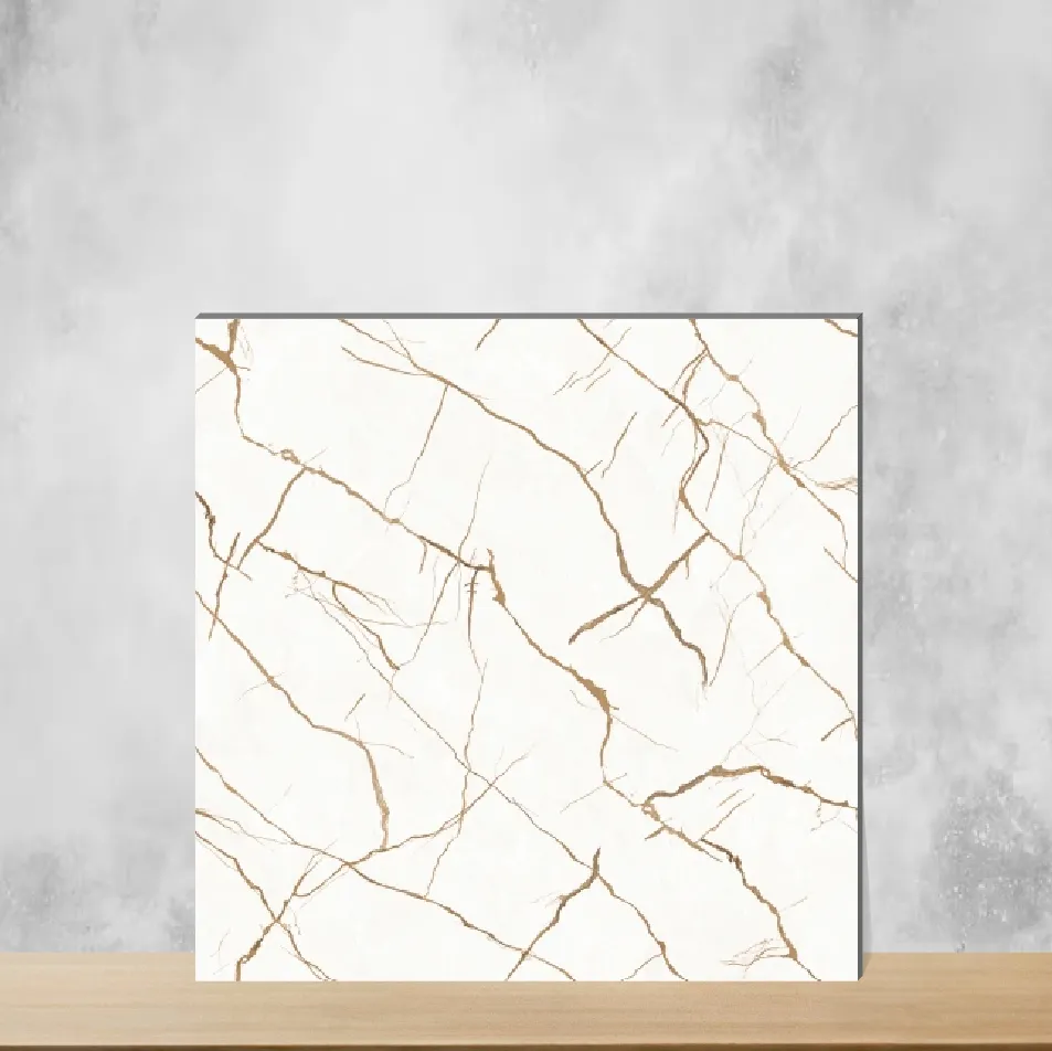 Porcelain Marbles & Stones Matt Square Tiles TL-694 (2x2 feet | 9 mm)