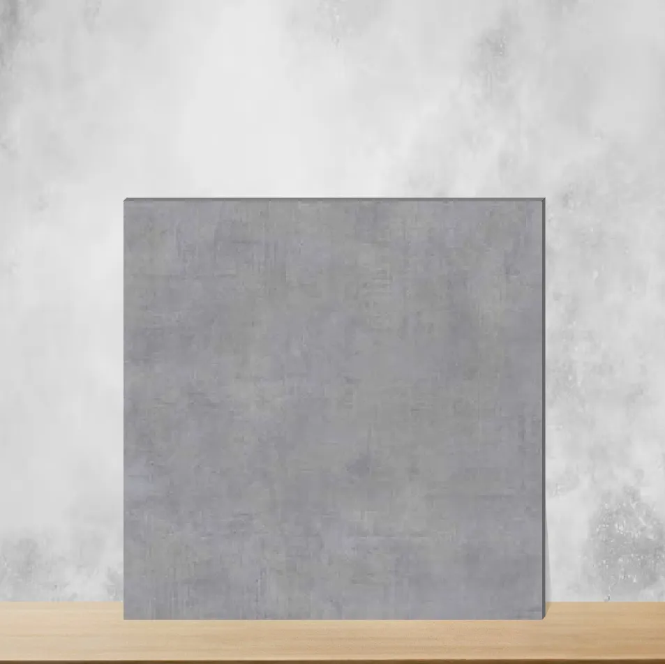 Vitrified Cement Look Matt Square Tiles TL-6953 (2x2 feet | 9 mm)