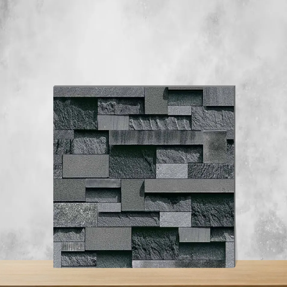 Stonish Elevation Stone Rectangular Tiles TL-6968 (24x12 inch | 8 mm)