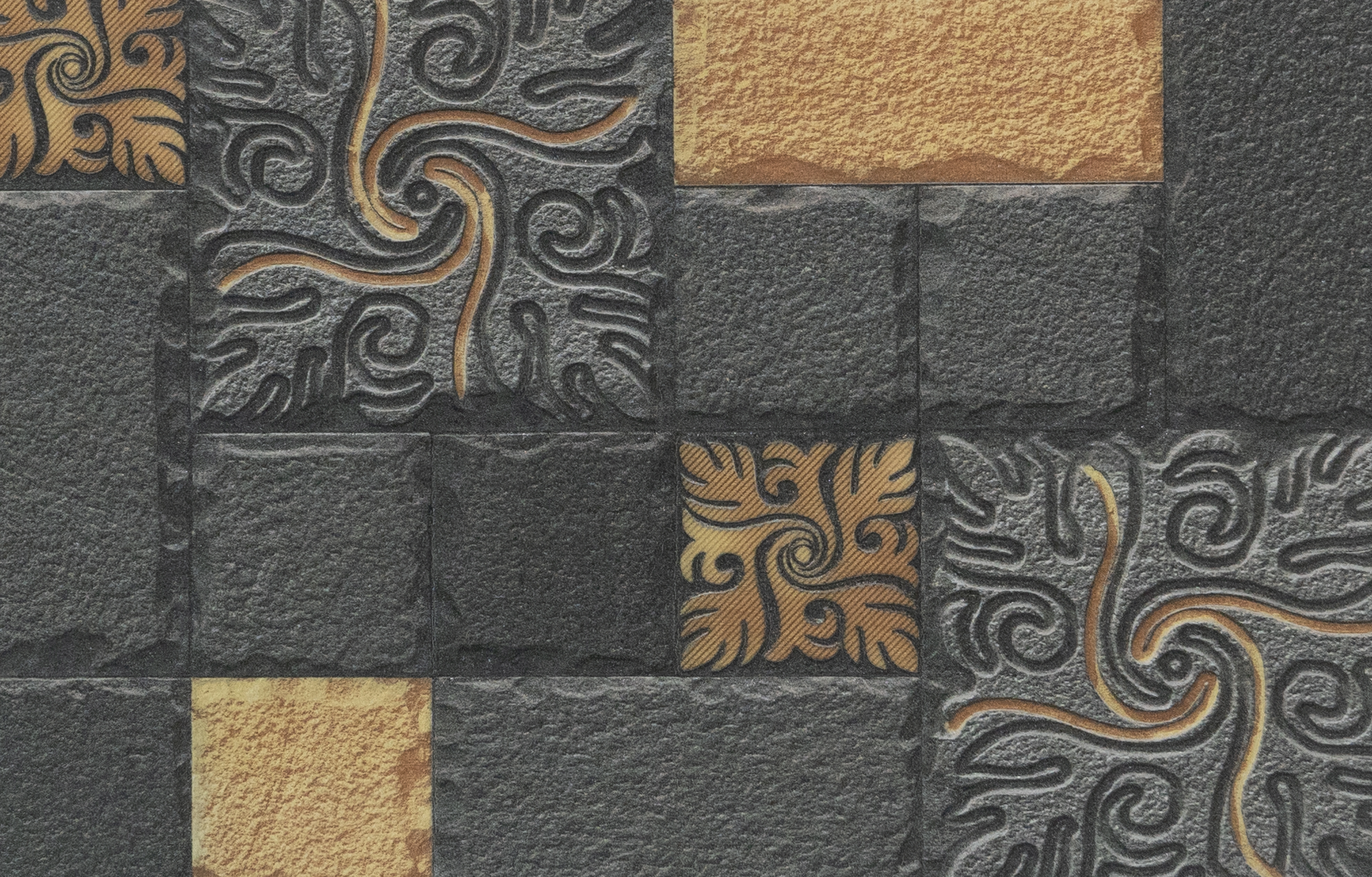 Elevation Stone Rectangular Tiles TL-7097-D (18x12 inch | 8 mm)