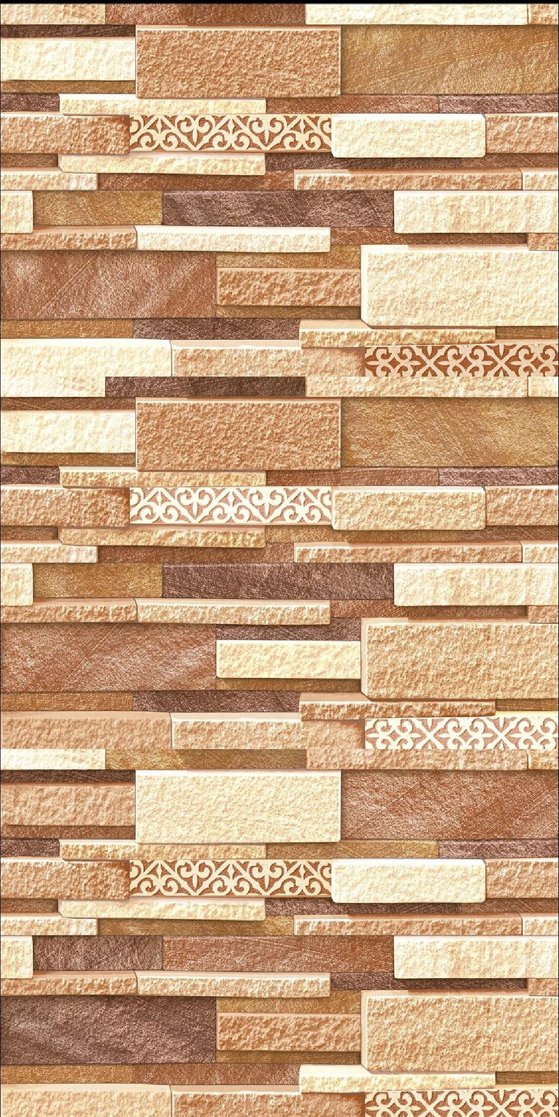 Elevation Stone Rectangular Tiles TL-7051 (18x12 inch | 8 mm)