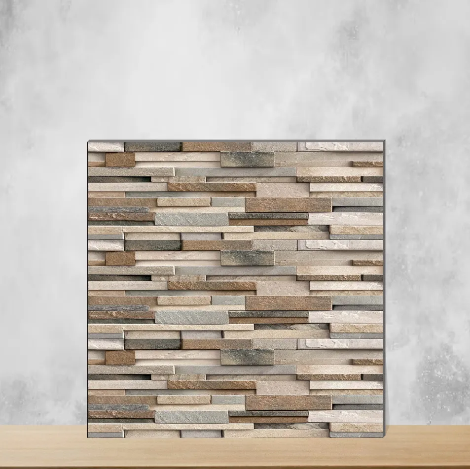 Elevation Stone Rectangular Tiles TL-7102-F (18x12 inch | 8 mm)