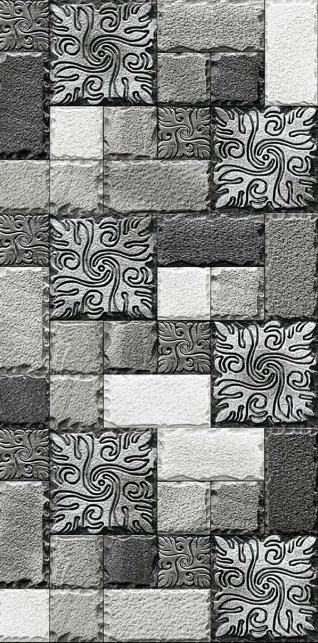 Elevation Stone Rectangular Tiles TL-7097-E (18x12 inch | 8 mm)