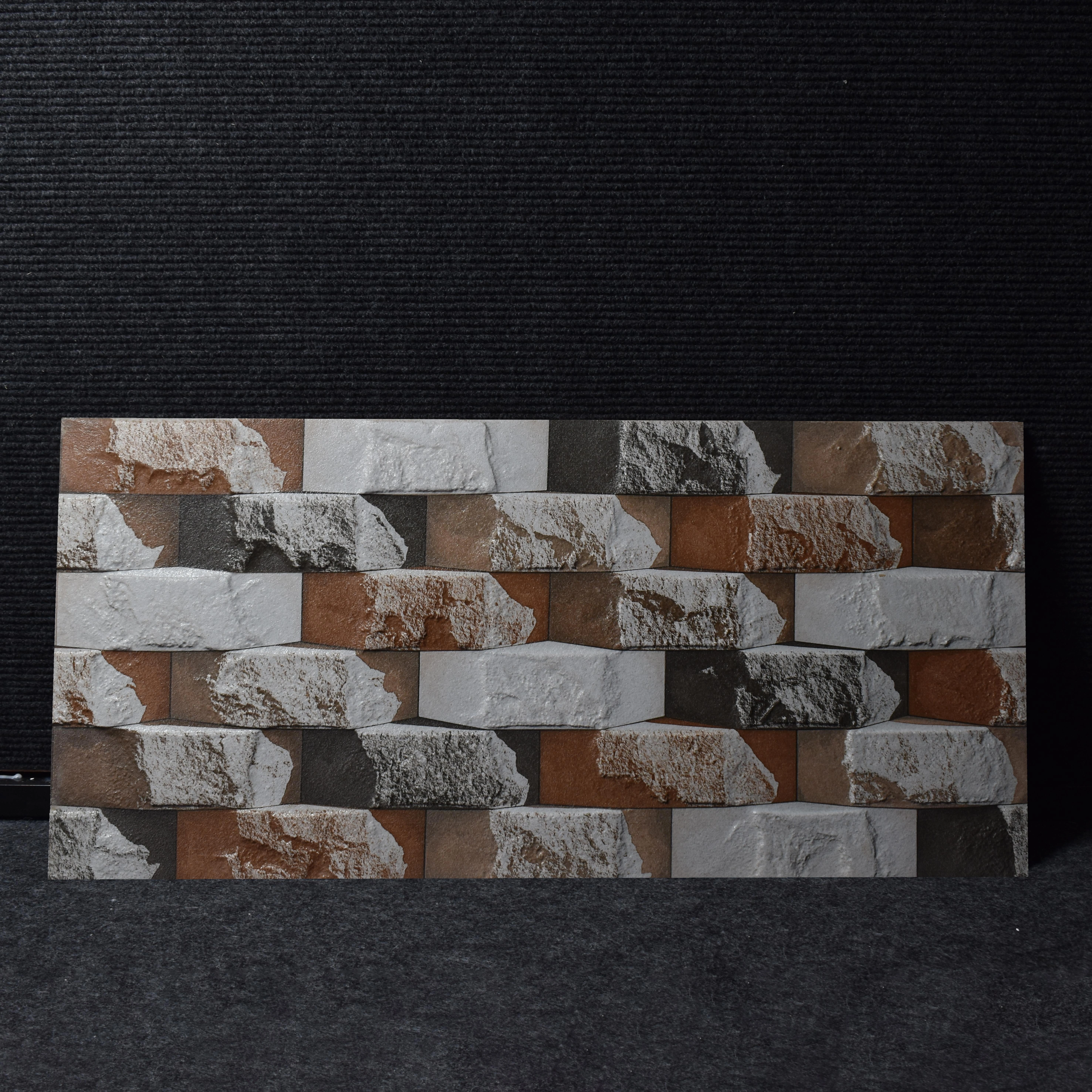 Elevation Stone Rectangular Tiles TL-7130-B (24x12 inch | 9 mm)