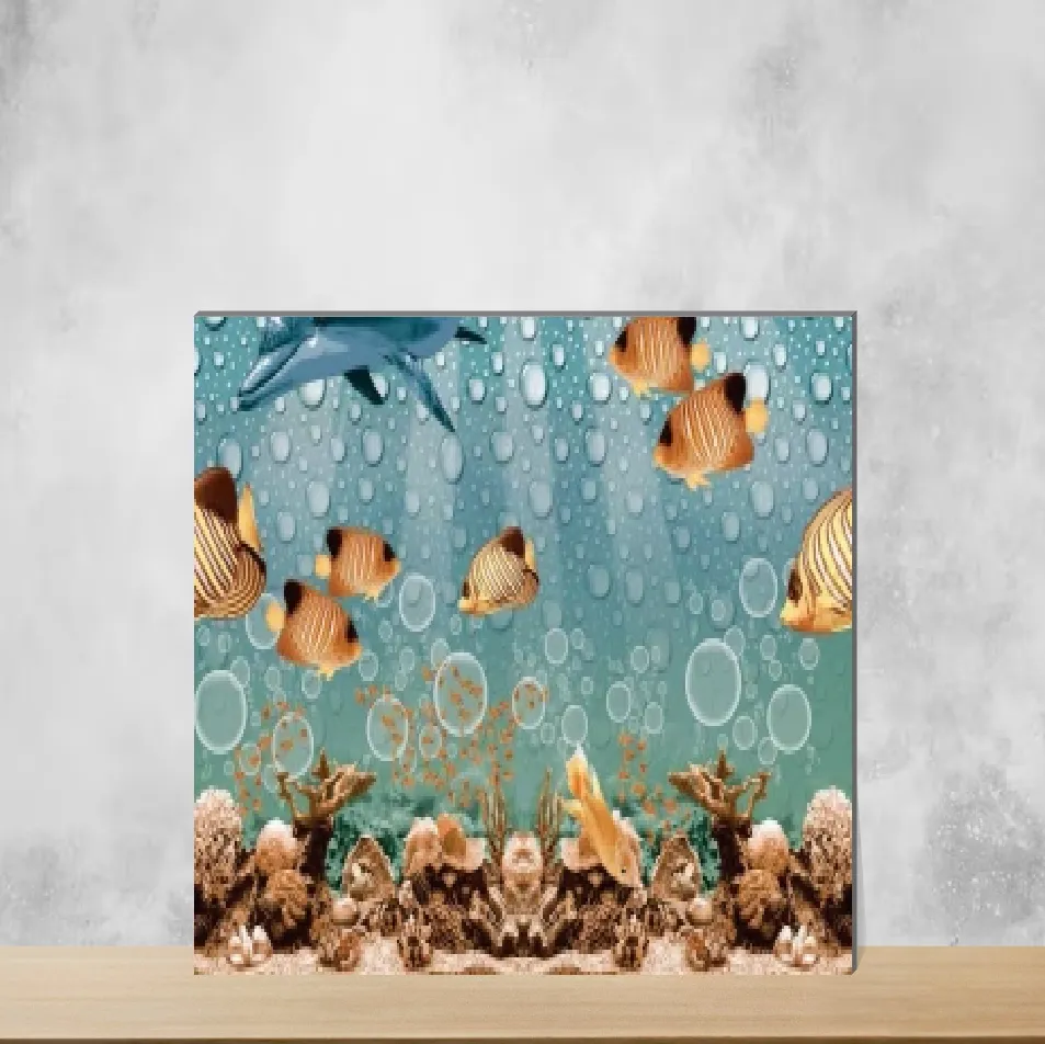 Ceramic Highlighter Tiles Glossy Rectangular Tiles TL-7175-E (12x18 inch | 6 mm)