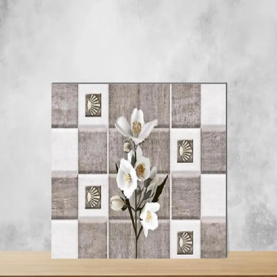 Ceramic Highlighter Tiles Glossy Rectangular Tiles TL-7185-D (12x18 inch | 6 mm)