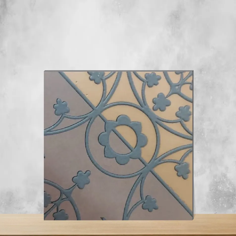 Vitrified Infinity Geometric & Abstracts Square Tiles TL-7216 (8x8 inch | 9 mm)