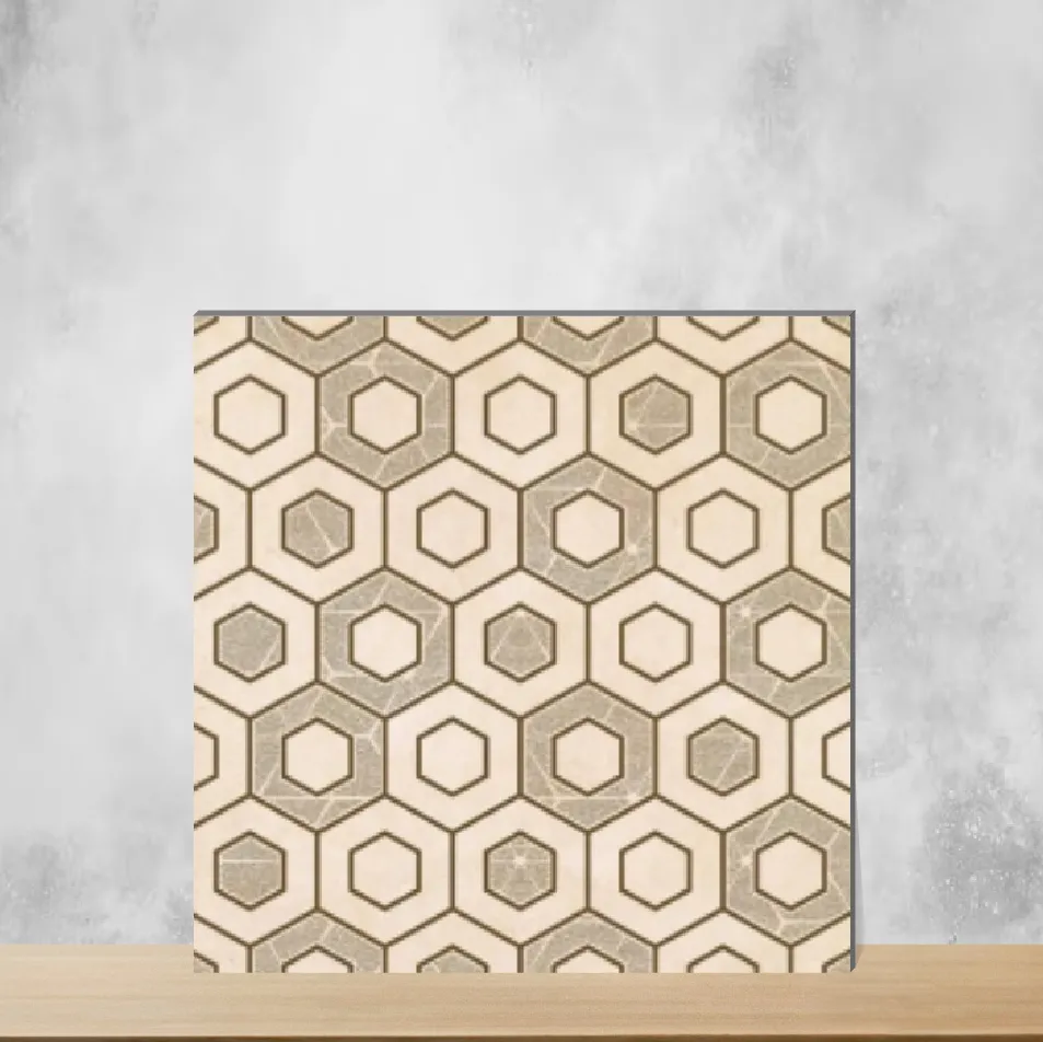 Vitrified Titan Halo Moroccans Matt Square Tiles TL-7228 (2x2 feet | 9 mm)