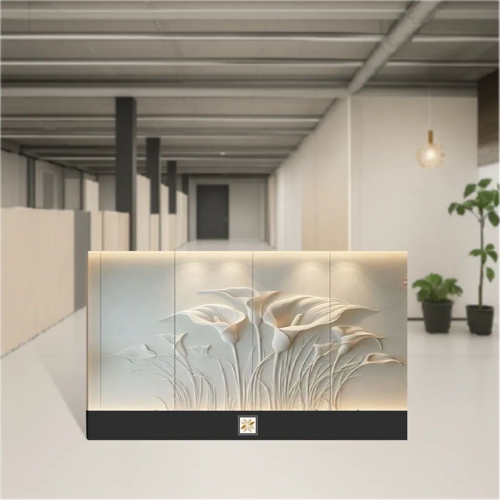 Vitrified Timberveil Realm Tropical Florals Square Tiles TL-7302 (8.2x8.2 feet | 15 mm)