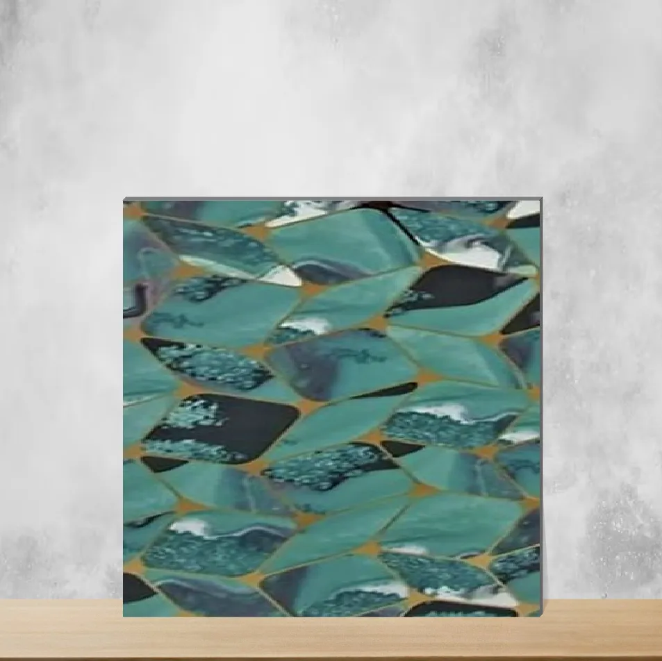 Ceramic Highlighter Tiles Glossy Rectangular Tiles TL-7321 (12x24 inch | 9 mm)