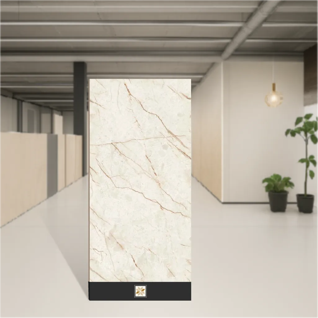 Indus Beige Endless Matching Rectangular Tiles TL-7617 (4x2 feet | 9.5 mm)