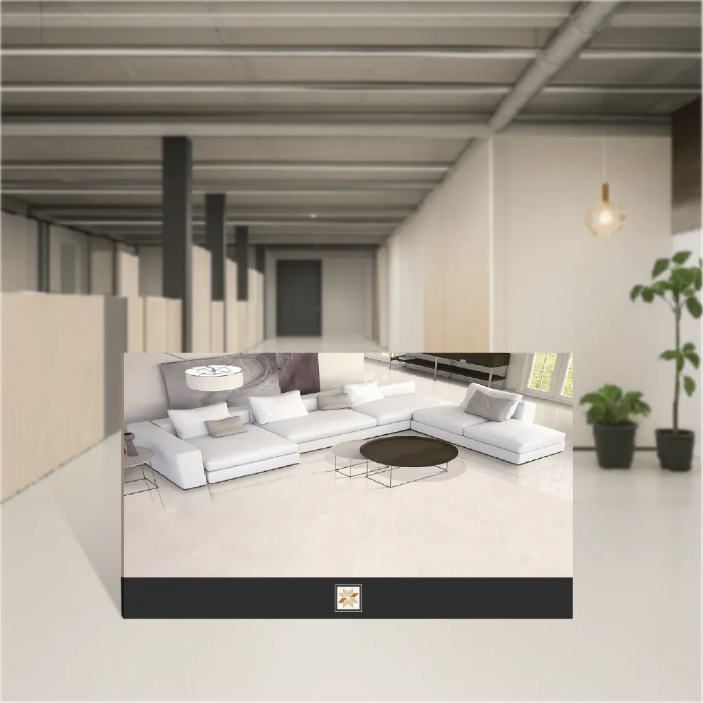 Vitrified Versatile Beige Marbles & Stones Matt Rectangular Tiles TL-7634 (6x4 feet | 9 mm)