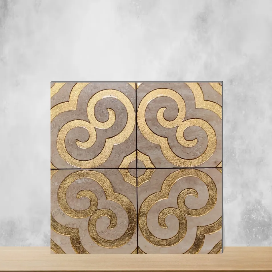 Vitrified Arte Square Tiles TL-132-B (8x8 inch | 9 mm)