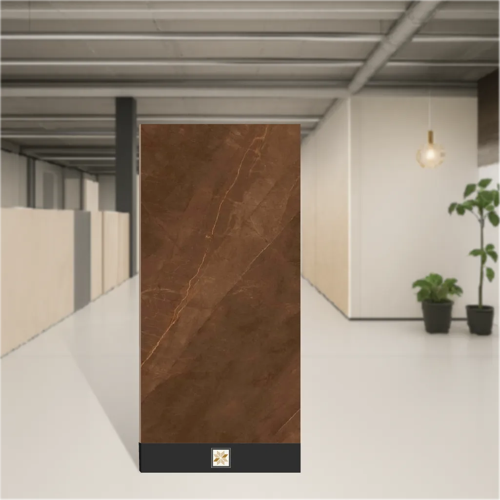 Armani Bronze Endless Matching Rectangular Tiles TL-7809 (4x2 feet | 9.5 mm)