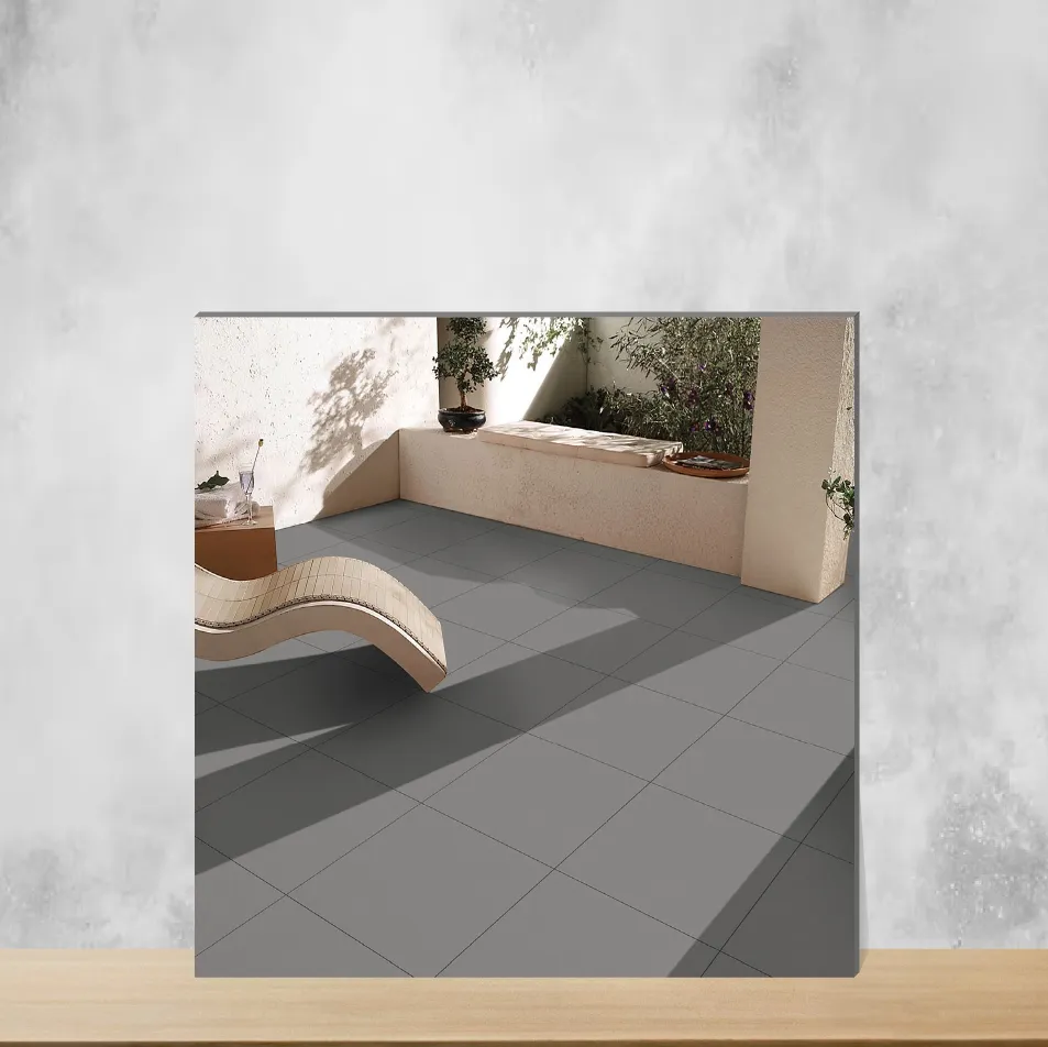 Vitrified Neo Steel Marbles & Stones Matt Square Tiles TL-7824 (2x2 feet | 9 mm)