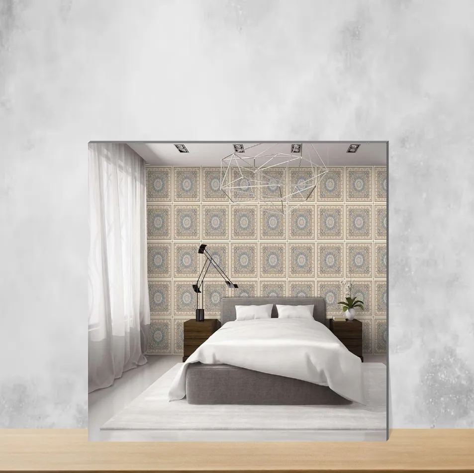 Vitrified Antiqa Shag Moroccans Square Tiles TL-7827 (2x2 feet | 9 mm)