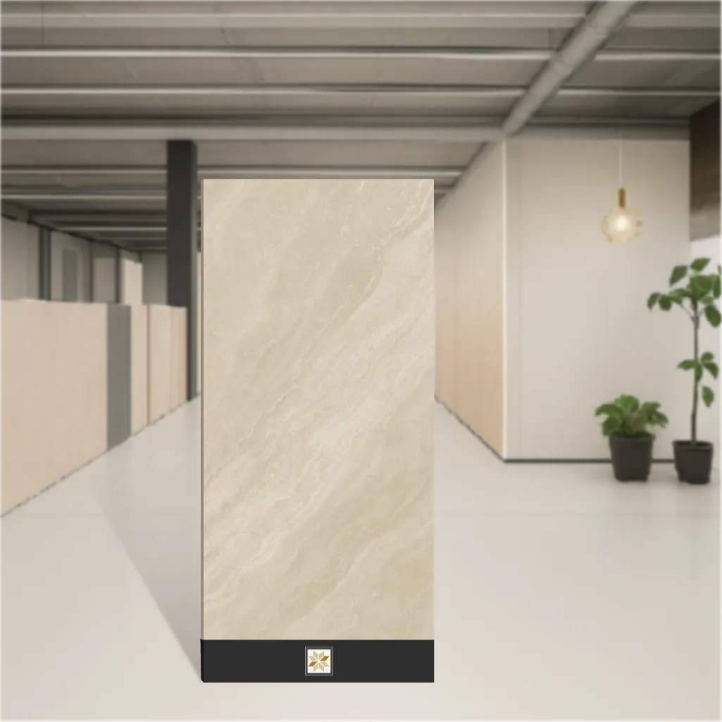 Marmi Apricot Marbles & Stones Rectangular Tiles TL-7958 (4x2 feet | 9 mm)