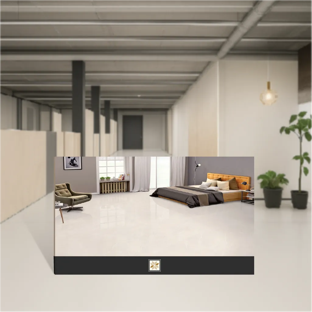 Vitrified Versatile Beige Marbles & Stones Matt Rectangular Tiles TL-8072 (4x2 feet | 9 mm)