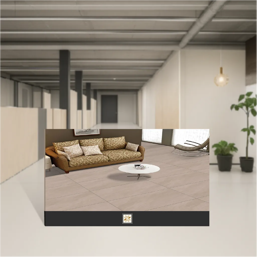 Vitrified Cosmic Bone Plain Solids Matt Rectangular Tiles TL-8150 (4x2 feet | 9 mm)