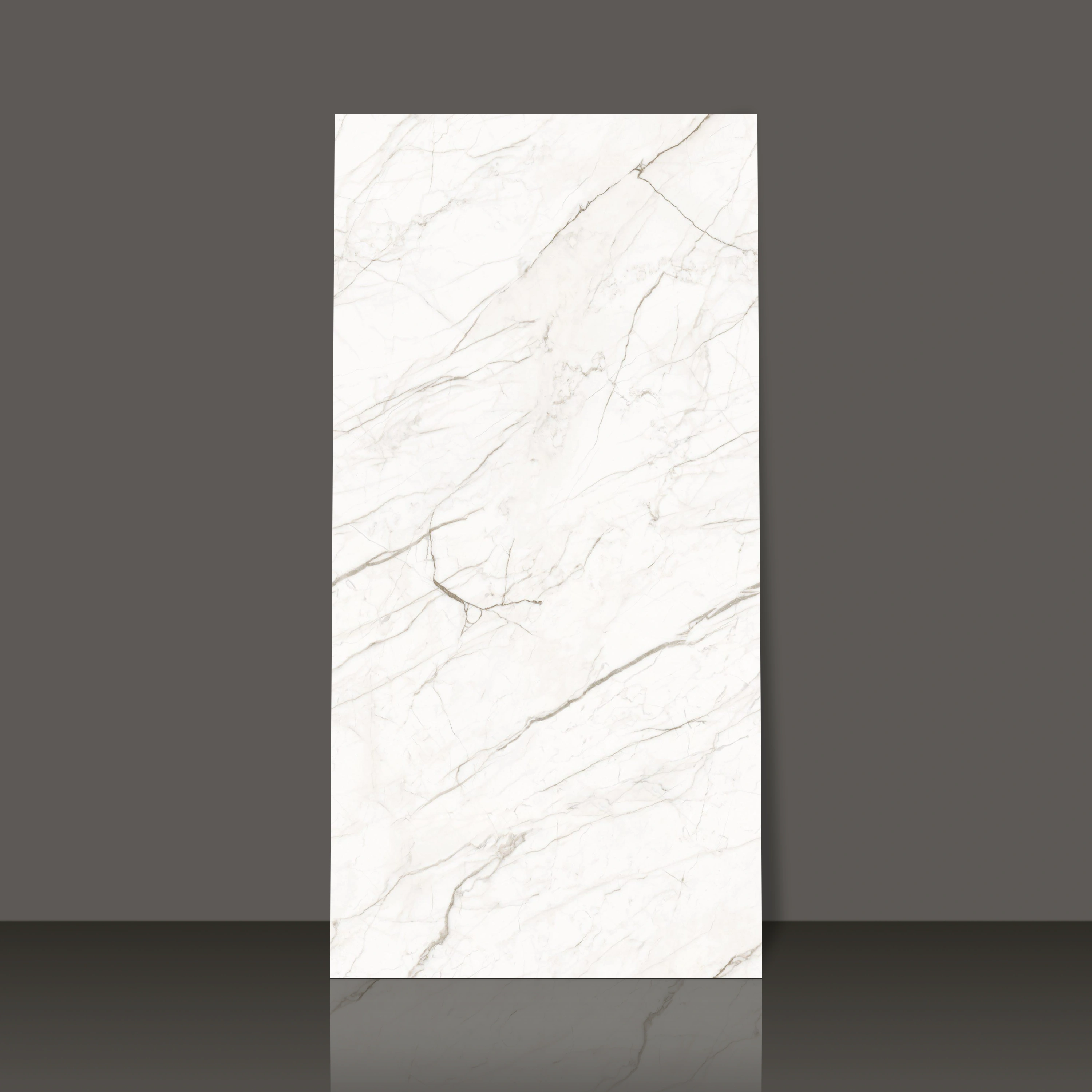 Vitrified Marblis Crystal Veil Endless Matching Glossy Rectangular Tiles TL-1394-B (4x2 feet | 9 mm)