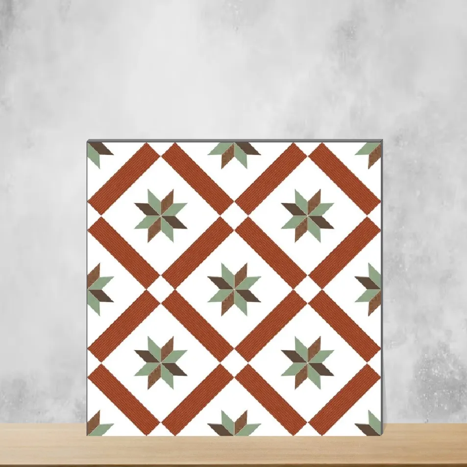 Vitrified Moroccans Matt Square Tiles TL-8273 (12x12 inch | 9 mm)