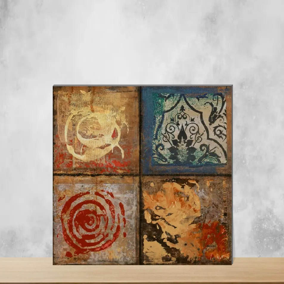 Vitrified Moroccans Matt Square Tiles TL-8276 (12x12 inch | 9 mm)