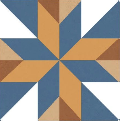 Vitrified Spark Moroccans Matt Square Tiles TL-8474 (12x12 inch | 12 mm)