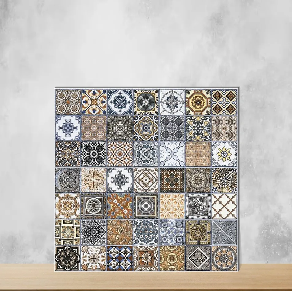 Prime Artsy Cielo Square Tiles TL-8476 (2x2 feet | 9 mm)