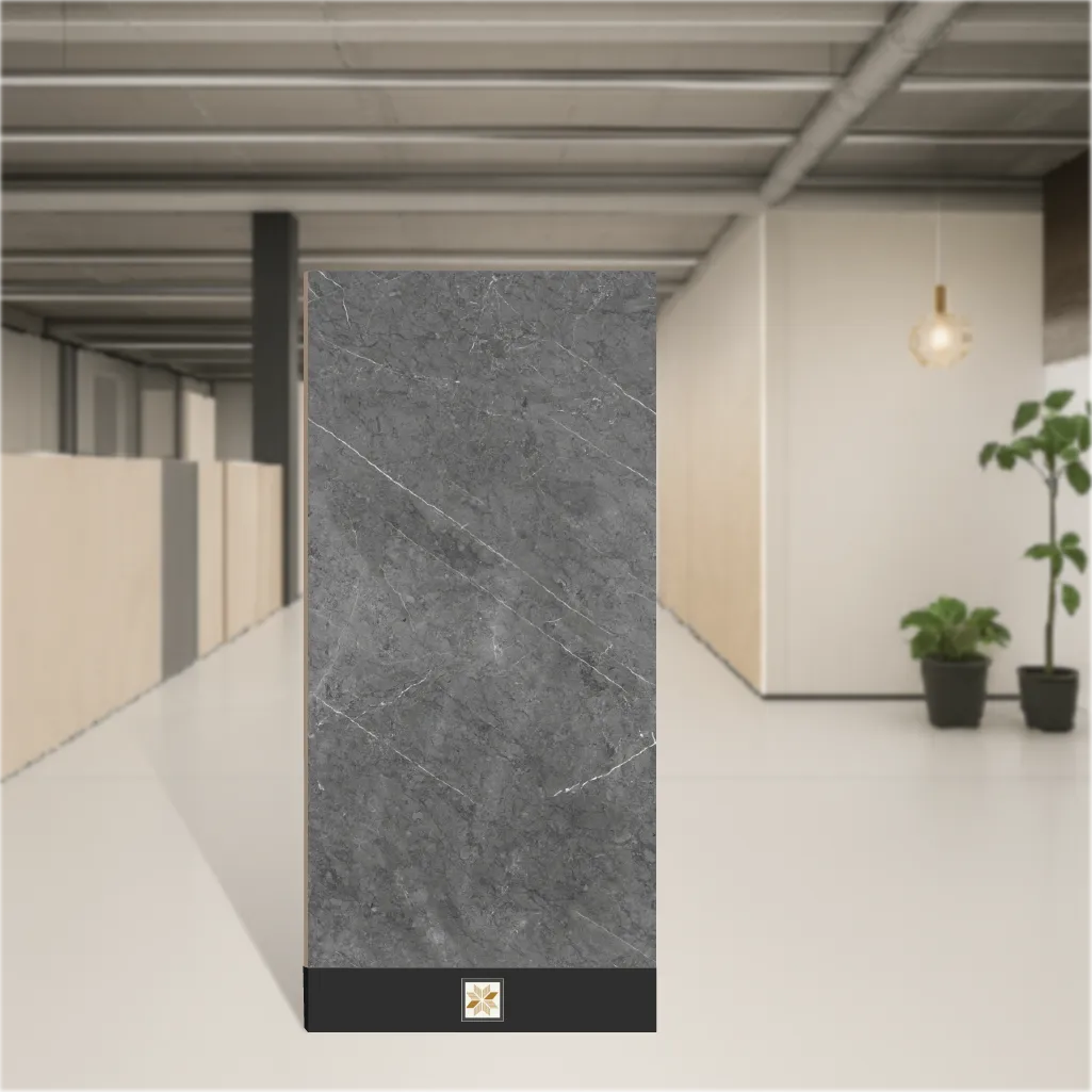 Vitrified Marbles & Stones Glossy Rectangular Tiles TL-8543-B (4x2 feet | 9 mm)