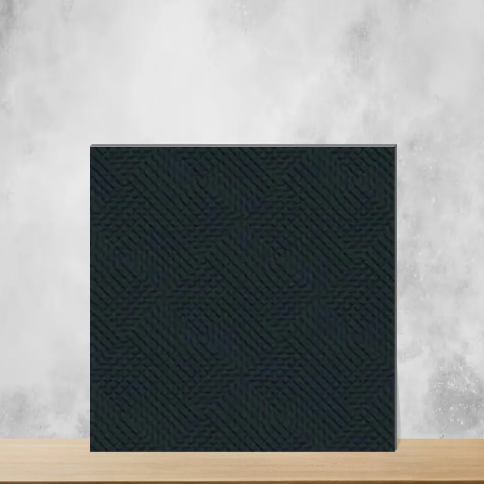 Vitrified Geometric & Abstracts Matt Square Tiles TL-8600-B (16x16 inch | 12 mm)