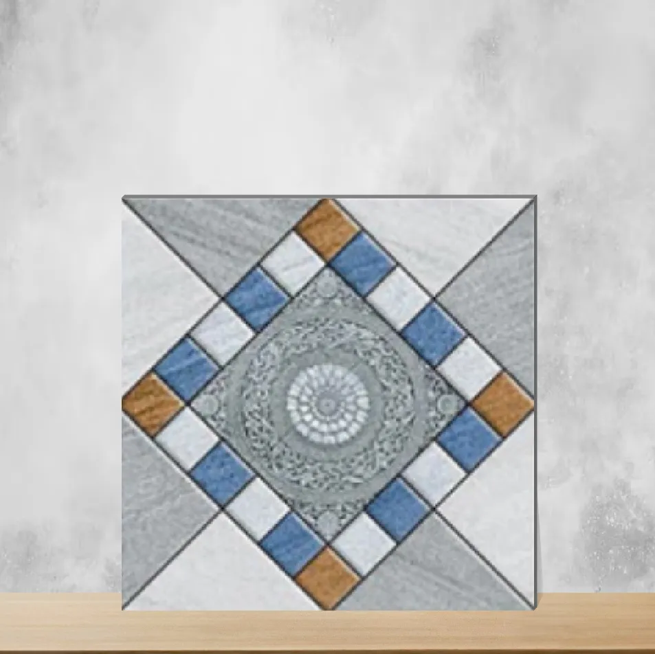 Vitrified Geometric & Abstracts Matt Square Tiles TL-8602 (16x16 inch | 12 mm)