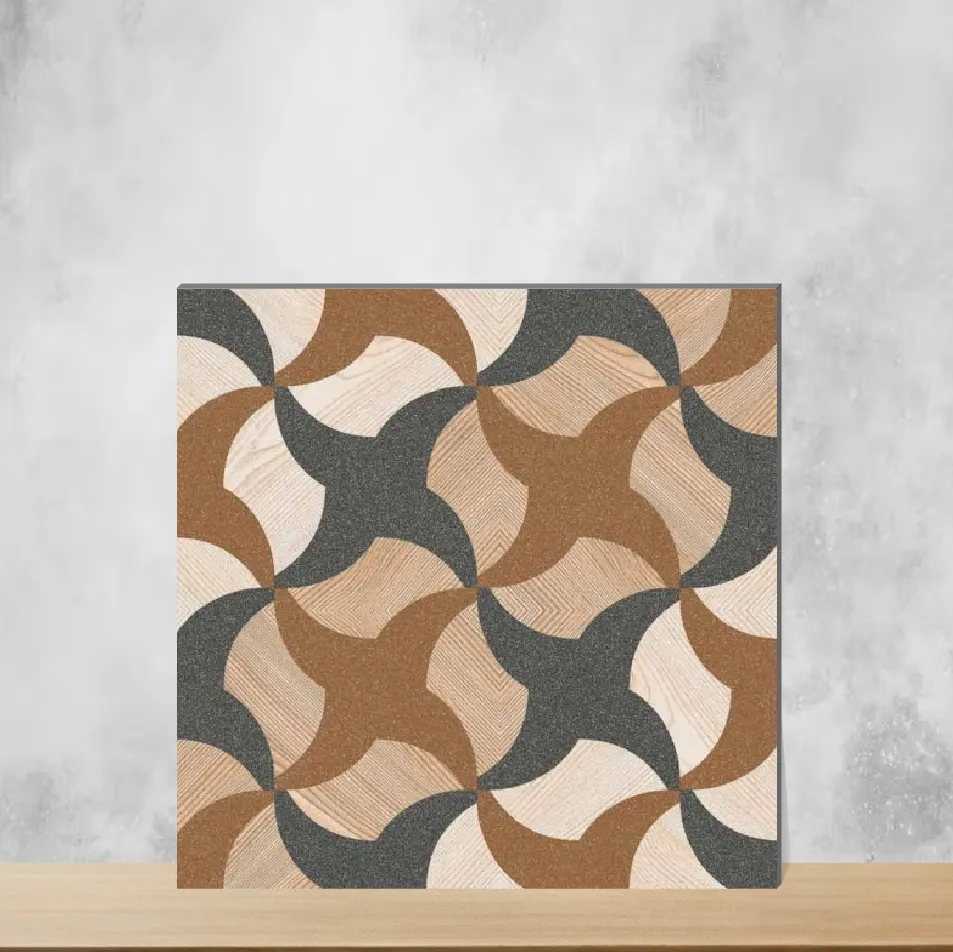 Vitrified Geometric & Abstracts Matt Square Tiles TL-8627 (12x12 inch | 9 mm)