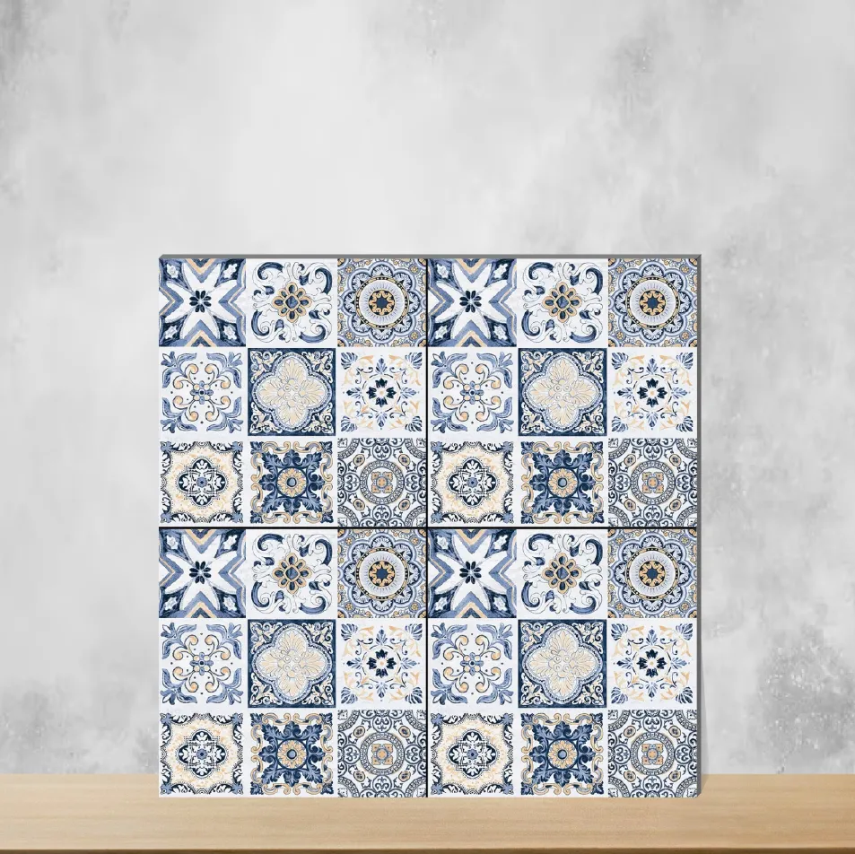 Vitrified Moroccon 06 Moroccans Matt Square Tiles TL-8749 (2x2 feet | 9 mm)