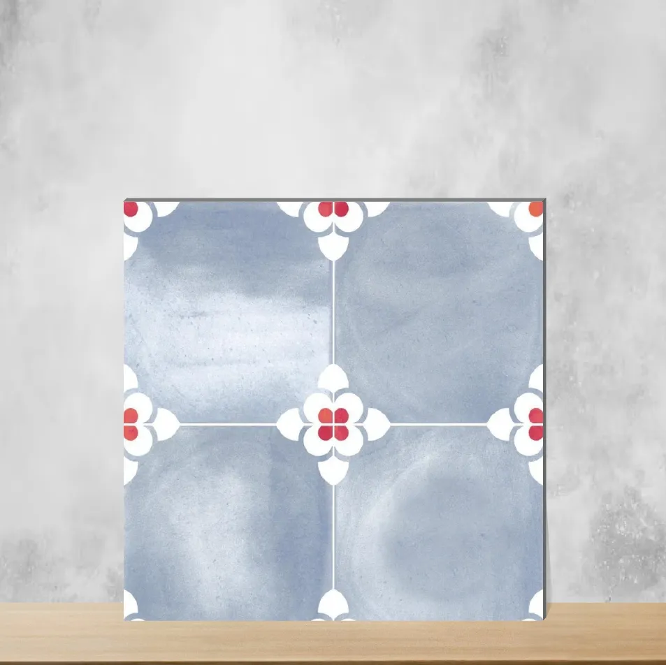 Vitrified 88069 Moroccans Matt Square Tiles TL-8763 (8x8 inch | 10 mm)