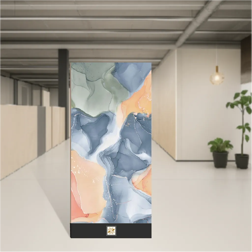 Vitrified CS - Maxibon Marbles & Stones Glossy Rectangular Tiles TL-8824 (4x2 feet | 9 mm)