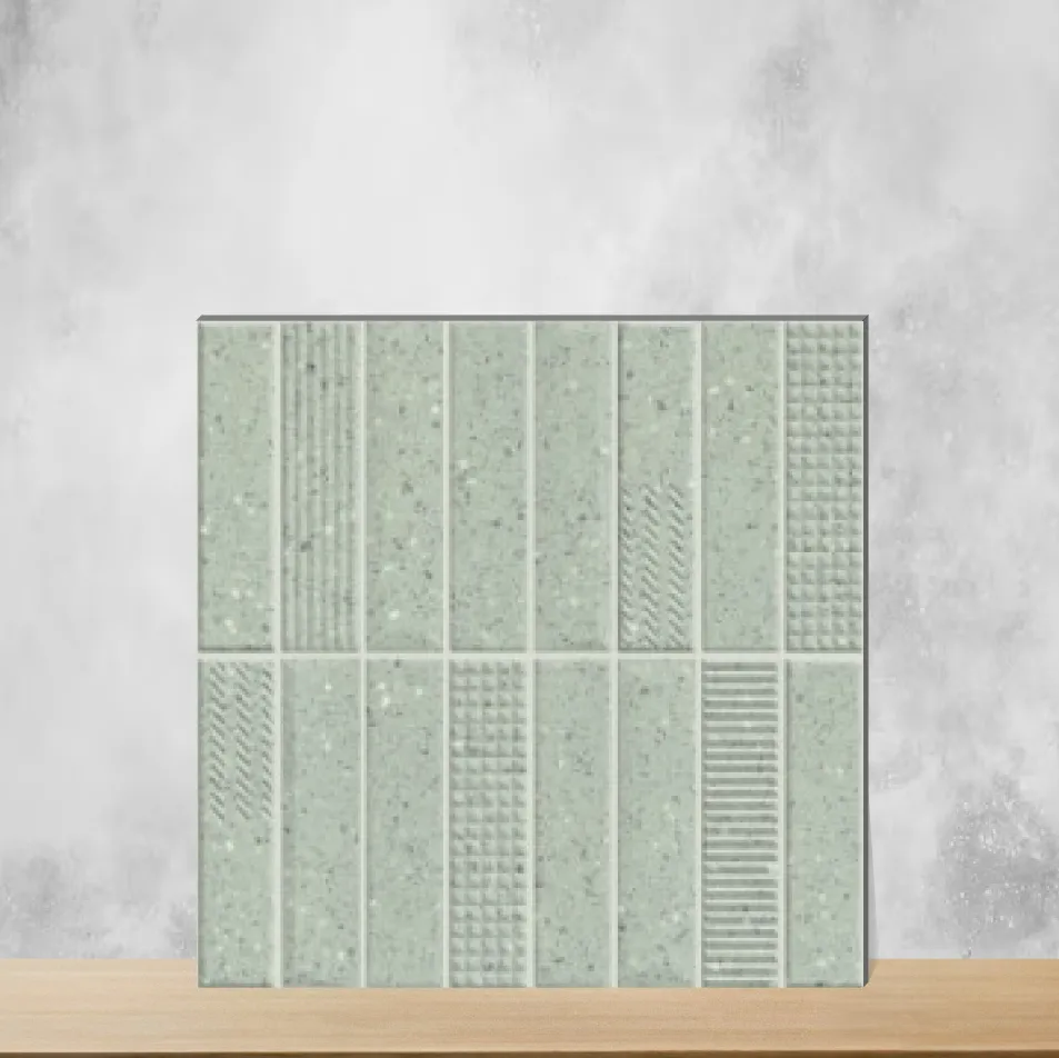 Ceramic Zilong Olive Hl Matt Square Tiles TL-8912-E (12x12 inch | 10 mm)